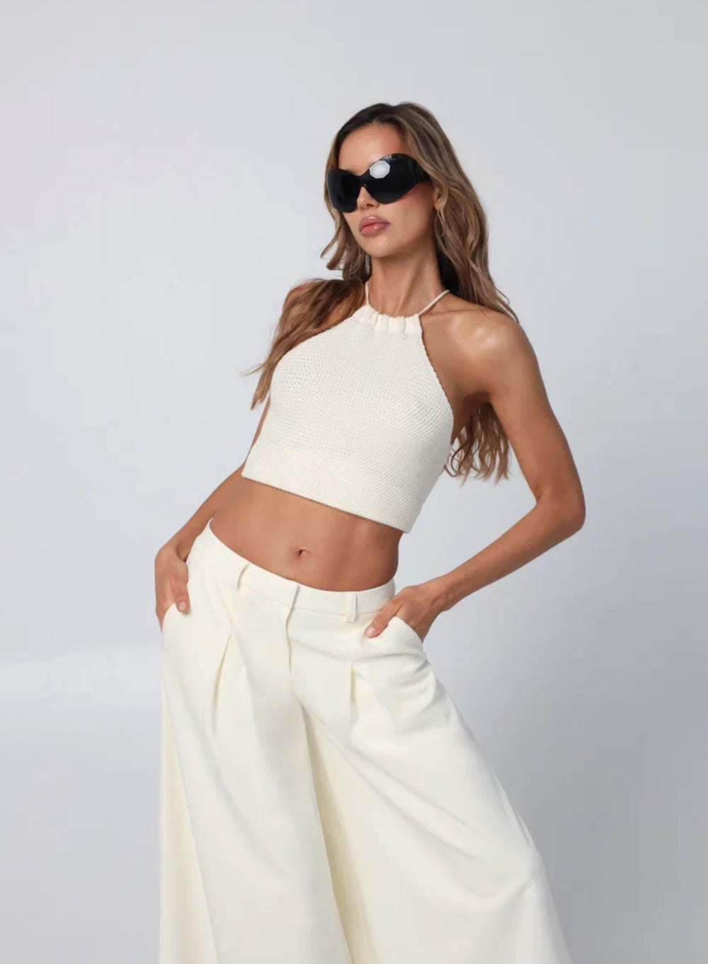 Palazzo pants milk