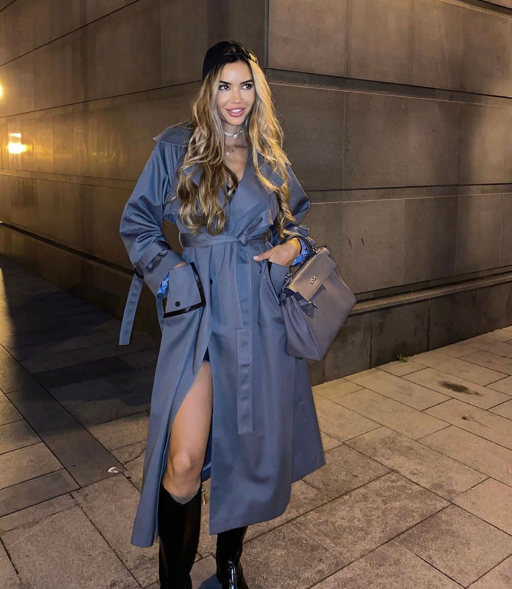 Trench Classic grey